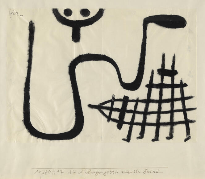 the childish inspiration of Paul Klee in Villeneuve-d’Ascq