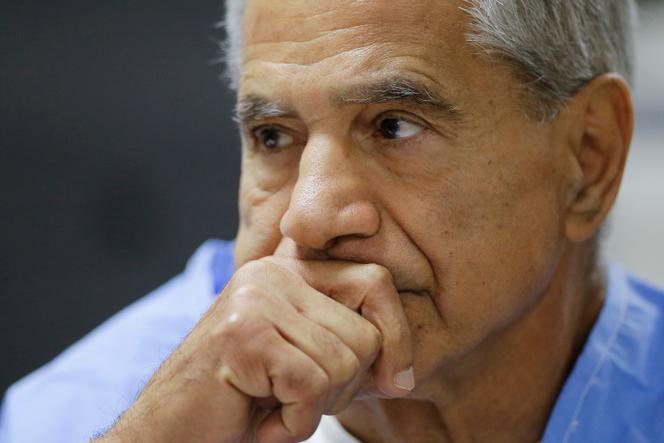 Robert Kennedy's assassin in 1968, Sirhan Sirhan, during a parole hearing, in San Diego, California, United States, February 10, 2016.