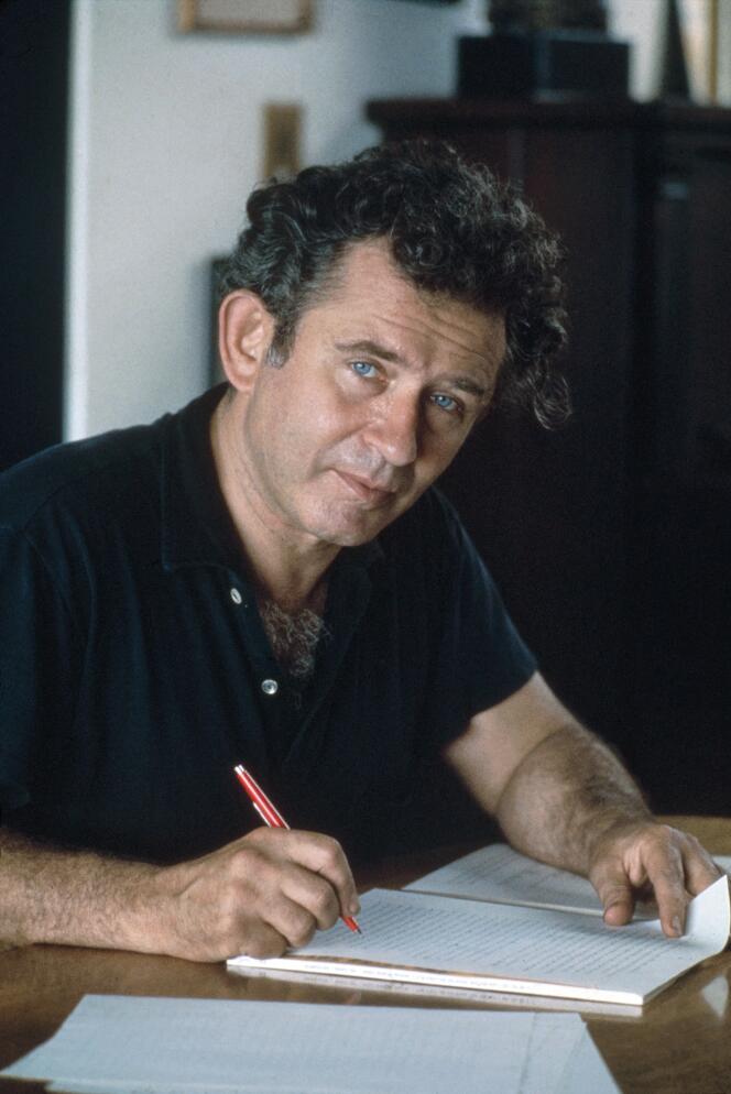 L’écrivain américain Norman Mailer, en 1967.