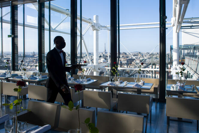 At the Georges brasserie, at the Center Pompidou, in Paris, on January 5, 2022.