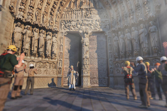 Extrait du spectacle de réalité virtuelle « Eternelle Notre-Dame ».
