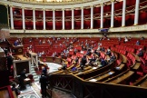 L’Assemblée nationale, à Paris, le 16 janvier 2022.