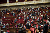 L’ Assemblée nationale, le 14 janvier 2022.