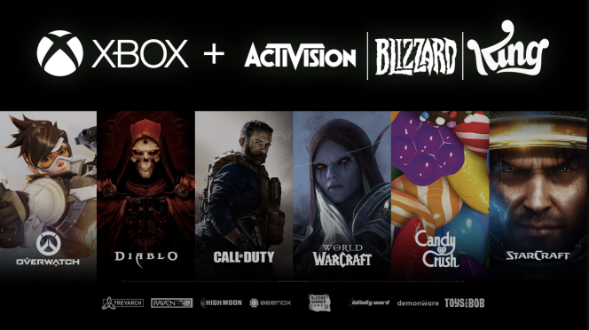 Au cours des dernières années, Activision, géant et pionnier du jeu vidéo, avait lui-même acheté les entreprises Blizzard et King.