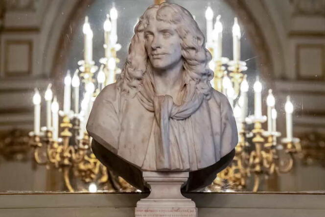 Buste de Molière à la Comédie-Française.