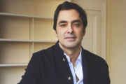 Le producteur Charles Gillibert, le 13 janvier 2022, dans les locaux de la société Les Films du Losange à Paris.