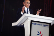 Eric Zemmour, candidat à l’élection présidentielle, à Cannes, le 22 janvier 2022.