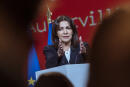 Meeting de la candidate PS Anne Hidalgo à Aubervilliers. 22 janvier 2022. Agnes Dherbeys / MYOP « POUR LE MONDE »