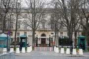 L’ambassade des Etats-Unis, où une victime du syndrome de La Havane aurait été signalée cet été, à Paris, le 13 janvier 2022.