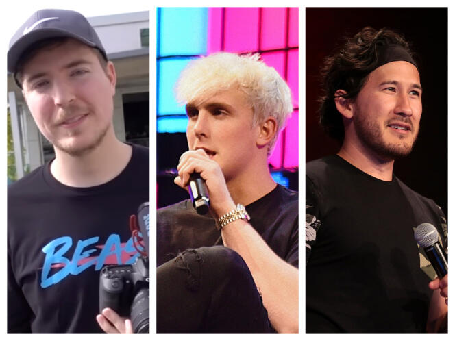 MrBeast, Jake Paul et Markiplier sont les trois vidéastes les mieux payés de la plate-forme YouTube en 2021.