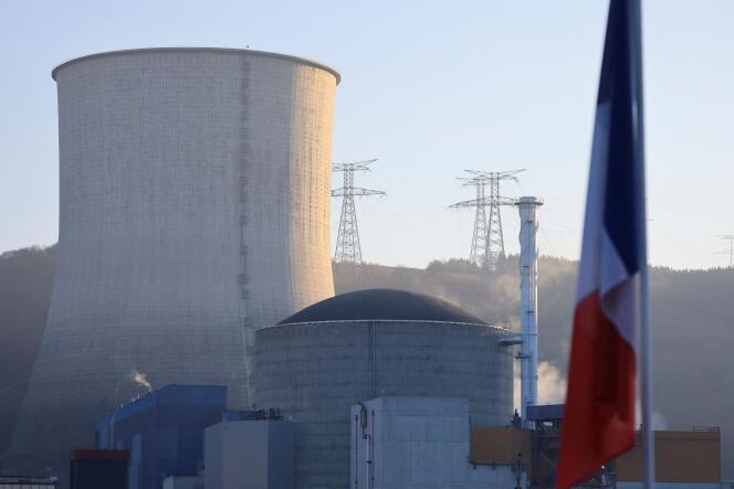 La centrale nucléaire de Chooz (Ardennes), en janvier 2022.