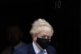 Le premier ministre britannique Boris Johnson, à Londres, le 26 janvier 2022.