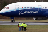 Un Boeing 787, « Dreamliner », à l’aéroport de Paine Field, à Everett (Washington), en 2009.