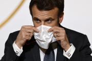 Emmanuel Macron, à Paris, le 26 janvier 2022.