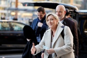 Marine Le Pen à Madrid, le 28 janvier.