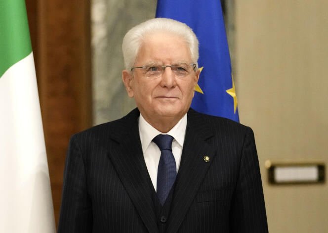 Le président italien, Sergio Mattarella, à Rome, le 25 novembre 2021.