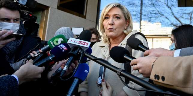 A Madrid, Marine Le Pen agacée par les défections : « Ceux qui veulent partir partent, mais ils partent maintenant »