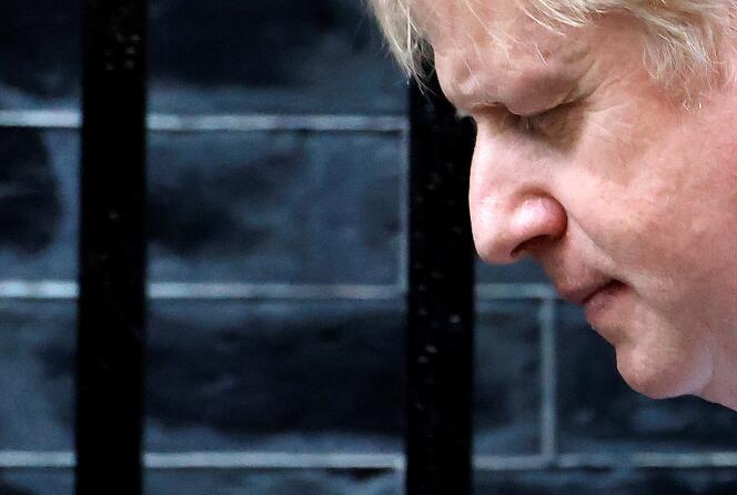 Boris Johnson, le 31 janvier à Londres.