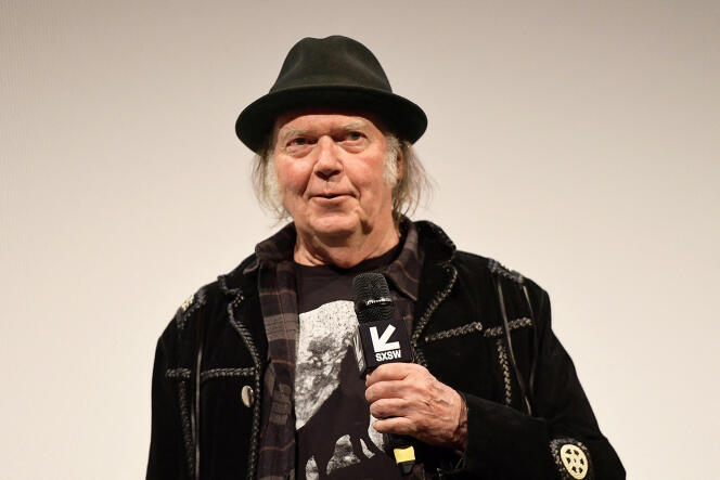 American-Canadian rocker Neil Young.