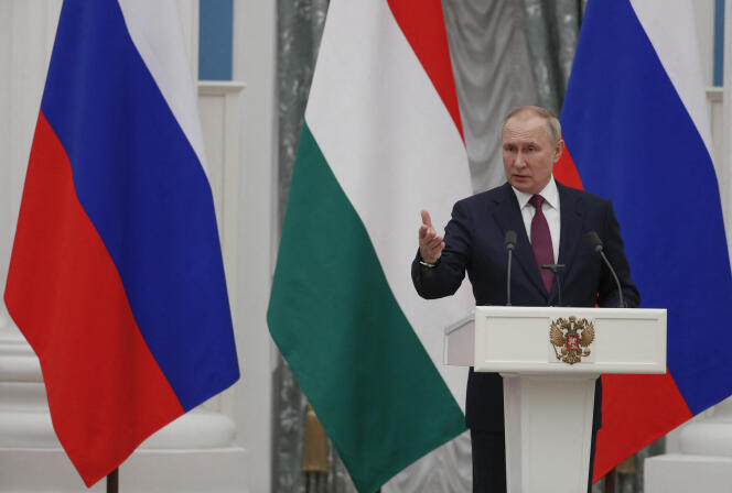 Vladimir Putin, 1 de febrero en Moscú.