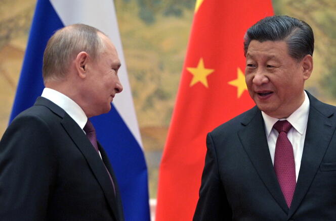 Vladimir Poutine et Xi Jinping à Pékin, le 4 février 2022.
