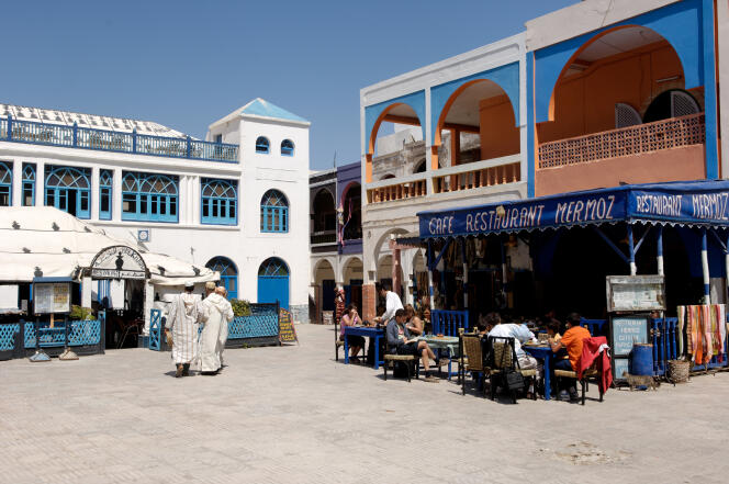 Au cœur de la médina d’Essaouira, au Maroc.