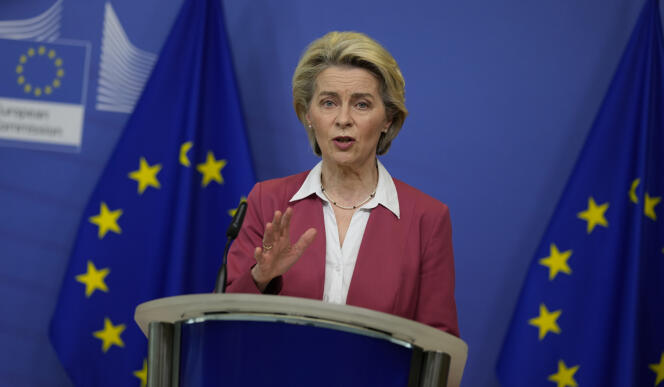 EU-Kommissionspräsidentin Ursula von der Leyen am 8. Februar 2022 in Brüssel.