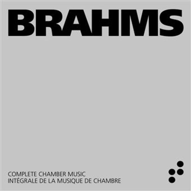 Pochette de l’intégrale en 10 CD consacrée à la musique de chambre de Johannes Brahms.