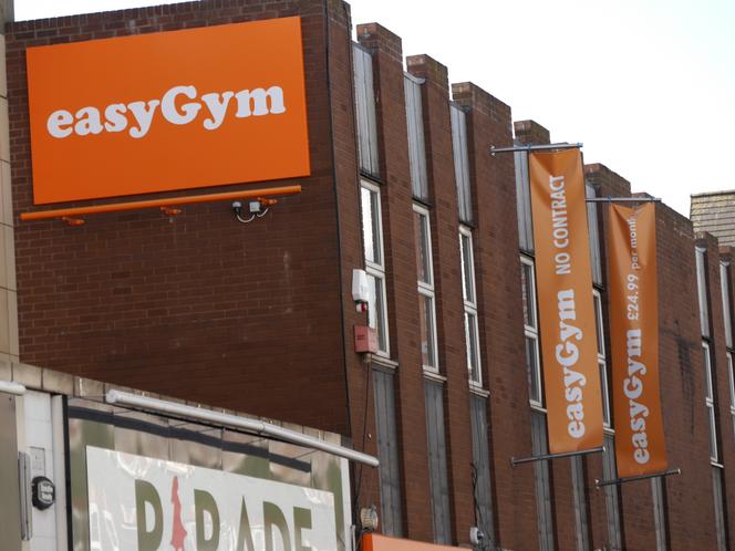 L’une des succursales des salles de sport easyGym, dans le quartier de Fulham, à Londres, en avril 2015.