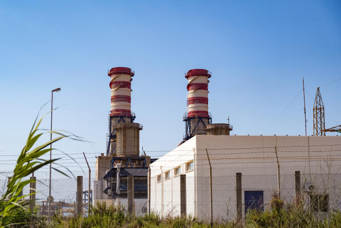 La centrale de Deir Ammar, dans le nord du Liban, le 10 juillet 2021.