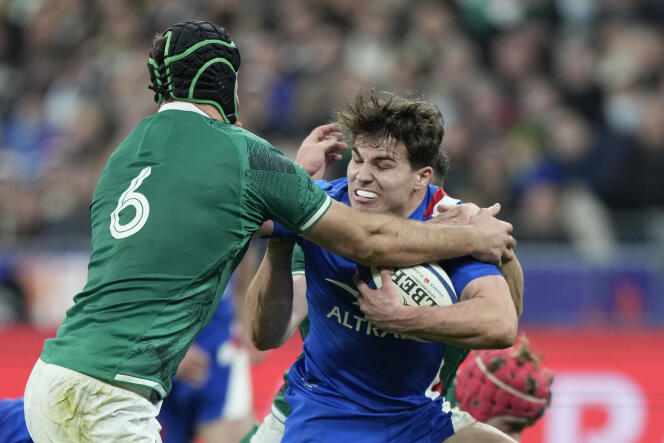 Antoine Dupont and his teammates did not manage to get out of the Irish pincers during the second match of the Six Nations Tournament on February 12 in Dublin.