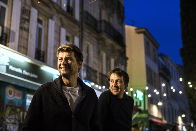 Cyril Zimmermann and Thomas Ordonneau, founders of La Baleine in Marseille, February 3, 2022.