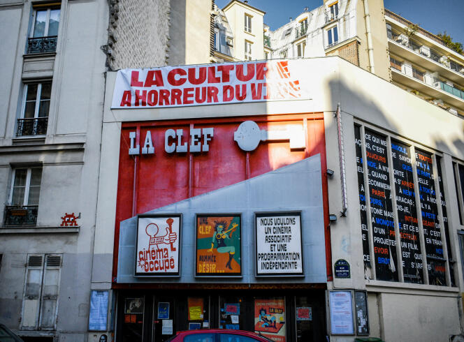 Le cinéma La Clef, à Paris, le 11 février 2022.