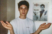 Jérémie Elkaïm, à l’âge de 18 ans, en décembre 1996.