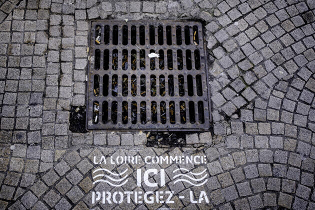 En una calle peatonal del centro de Roanne (Loira), 9 de febrero de 2022.
