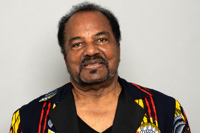 Le chanteur angolais Bonga à Lisbonne, en 2021.