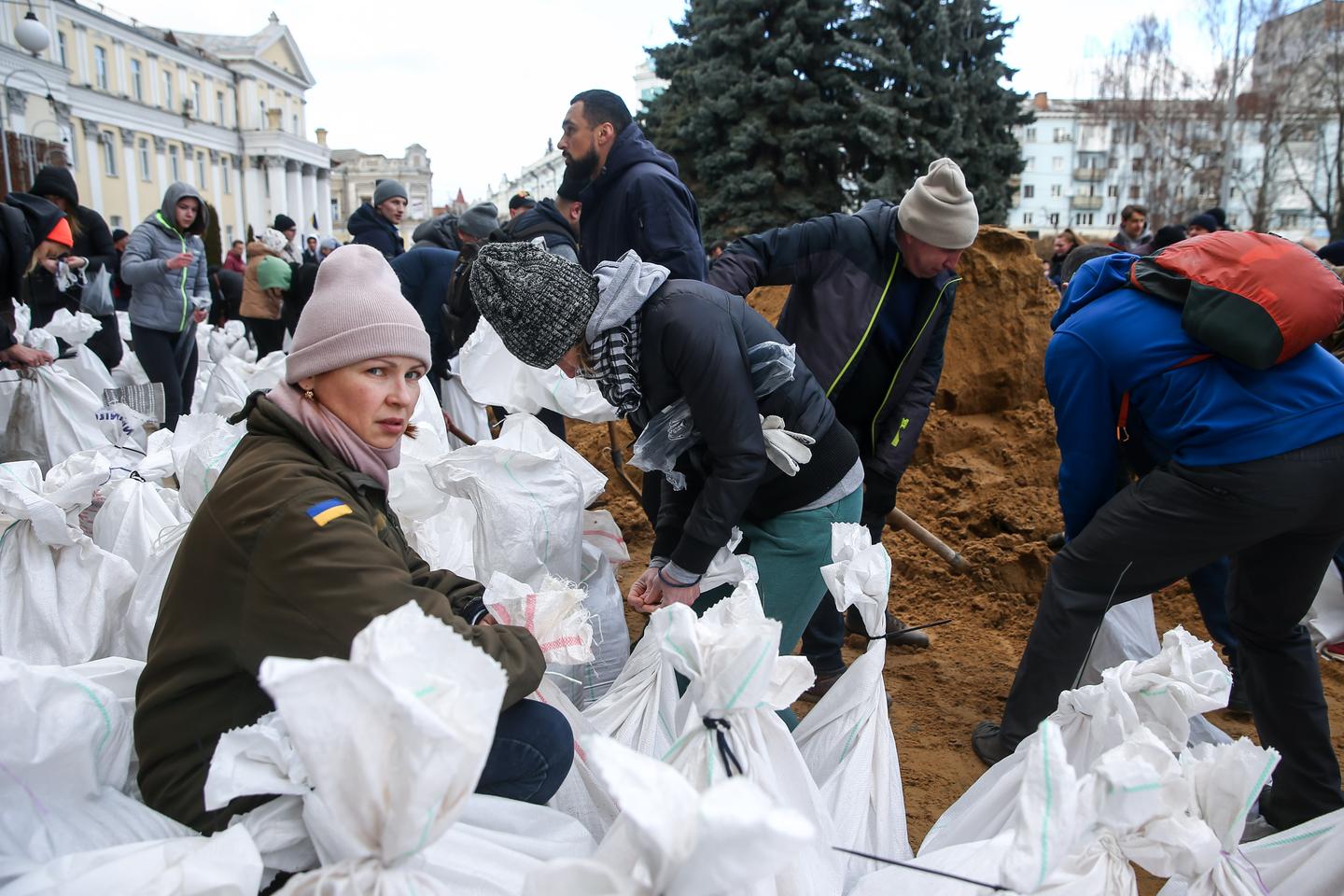 Guerre en Ukraine à l’ouest de Kiev, les habitants de Jytomyr