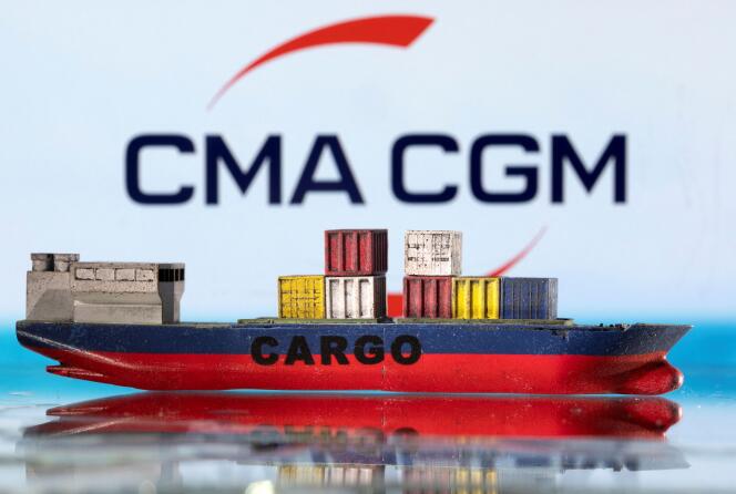 CMA CGM de Marsella es el tercer armador de portacontenedores más grande del mundo.