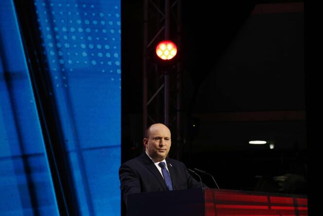 Le premier ministre israélien Naftali Bennett, le 7 mars 2022, à Jérusalem.
