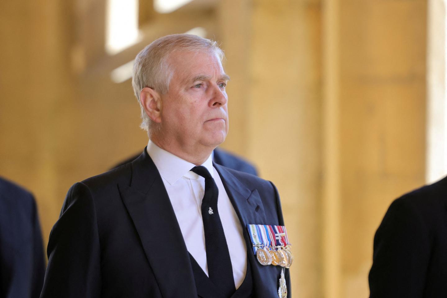 Britain's Prince Andrew gives up royal title