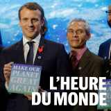 Le président de la République Emmanuel Macron s’est présenté comme le champion de la question climatique.