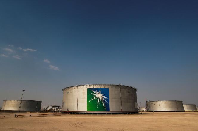 Base petrolera de Aramco en Upkayd, Arabia Saudita en 2019.
