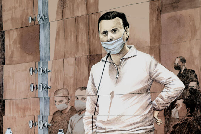 Interrogatoire d’Ali El Haddad Asufi devant la cour d’assises spéciales de Paris, le 10 mars 2022.