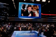 Emmanuel Macron, sur TF1, le 14 mars 2022. 