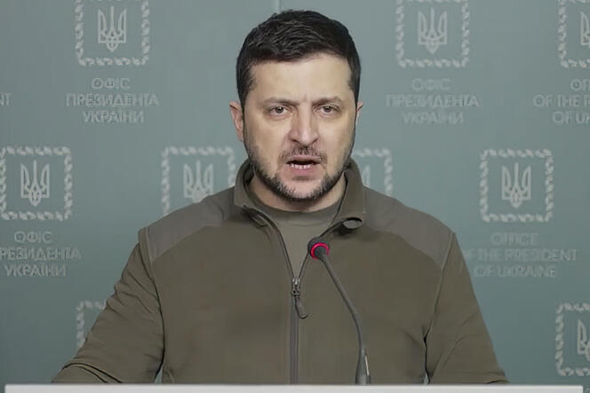 On Tuesday March 15, 2022, the President of Ukraine, Volodymyr Zelensky, spoke by videoconference from kyiv to the Canadian authorities.