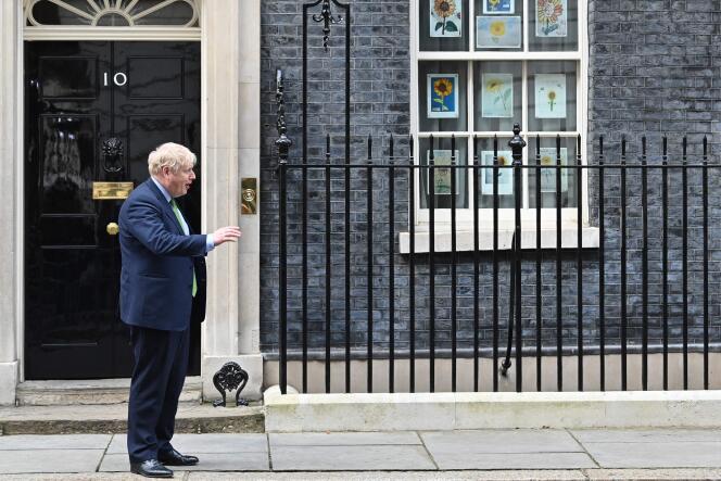 British Prime Minister Boris Johnson on March 15, 2022.