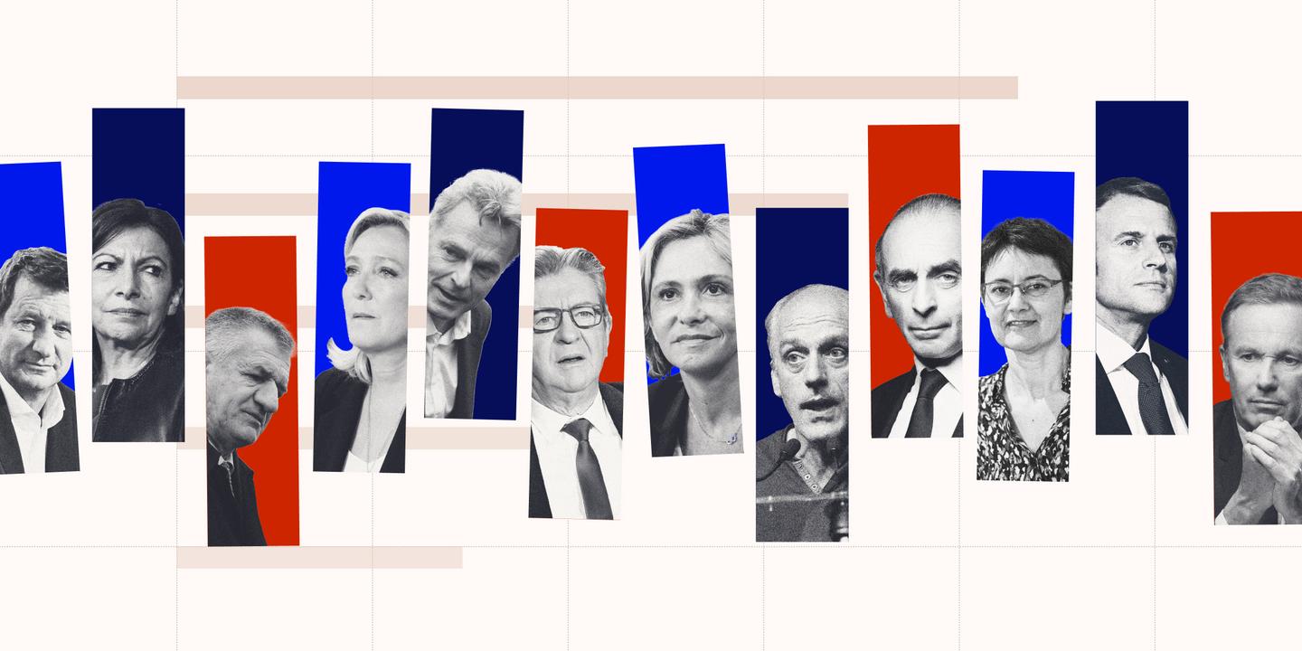 Election présidentielle 2022 visualisez les temps de parole de chaque candidat dans les médias