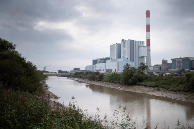 The EDF electricity production plant in Cordemais (Loire-Atlantique), September 16, 2021.