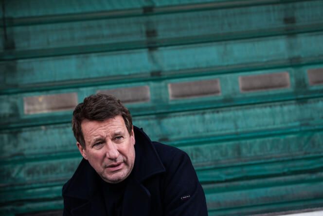 Yannick Jadot, candidate of Europe Ecologie-Les Verts for the presidential election, in Paris, March 5, 2022.
