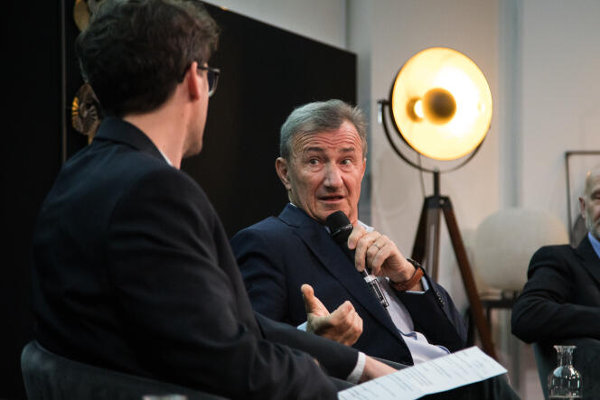 Bernard Charles, CEO of Dassault Systèmes, in Paris, March 17, 2022